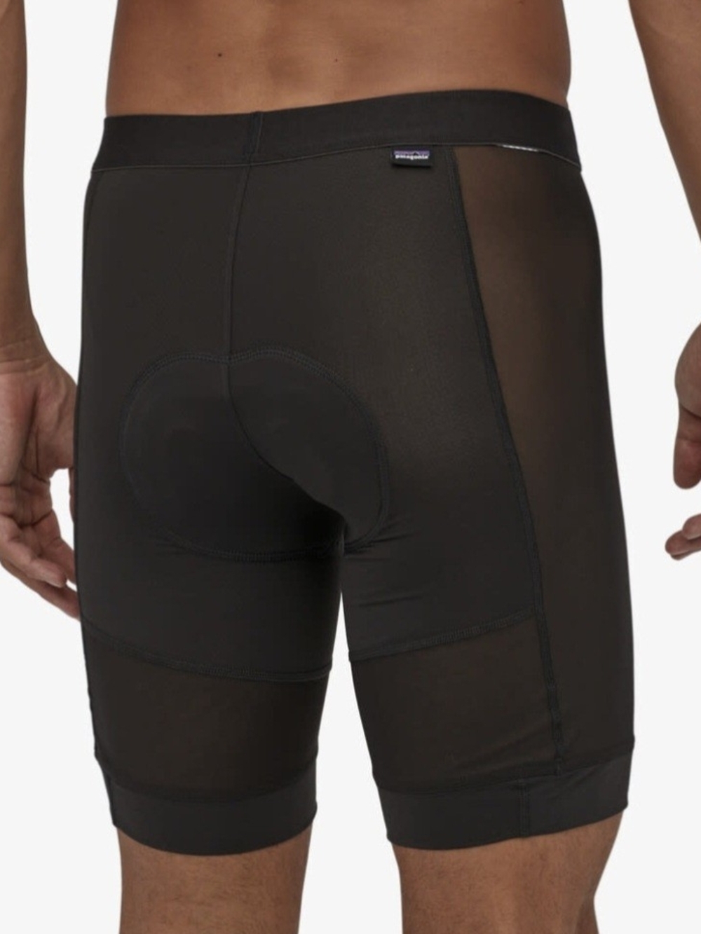 Patagonia Black Men's Athletic Cycling Liner Shorts